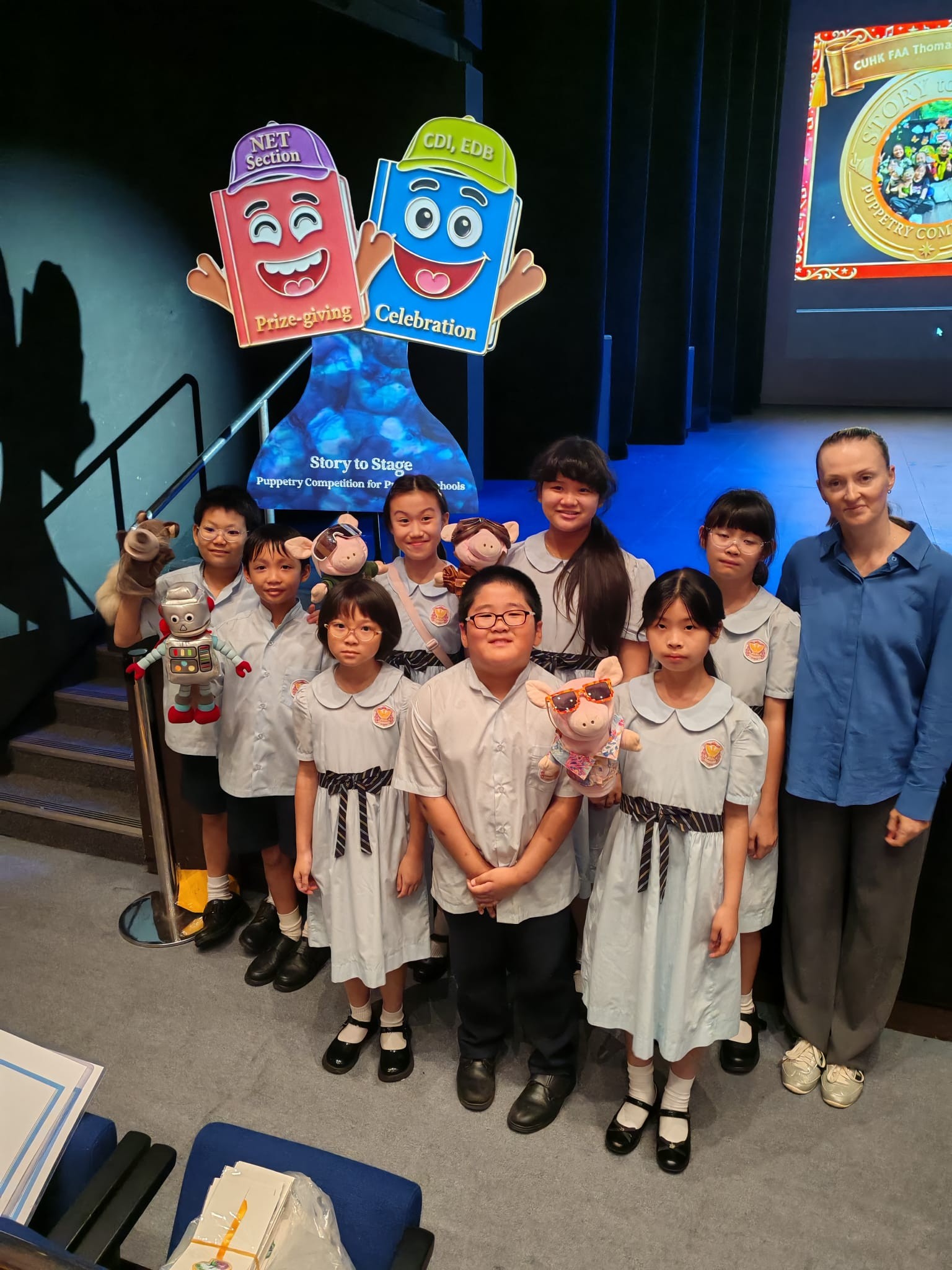 (2025-26)2026年6月10日本校榮獲教育局英語外藉老師部門舉辦之手偶比賽優異獎(6月10日)